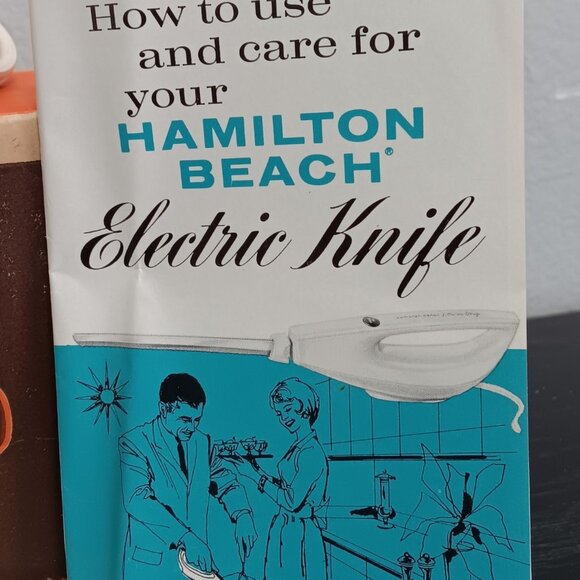 Vintage Hamilton Beach (Shovill) Electric Knife - Model 275-1 in Box - Picture 6 of 7